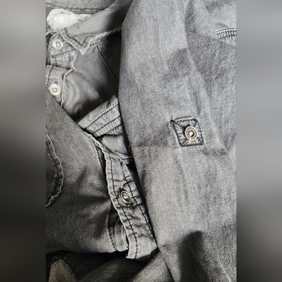 Chalc Men's Button Down Long Sleeve Medium - Picture 12 of 14